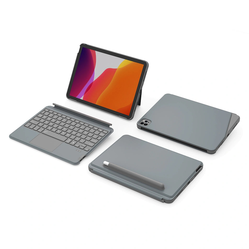 WiWU Combo Touch Keyboard Case for iPad 10.2"/10.5" Strong Magnetic Adsorption Wireless
