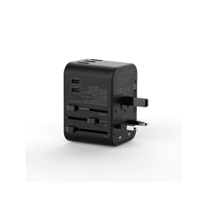 WiWU UA-303 Universal Plug Adapter 33.5W with Type-C Ports