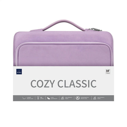 WiWU Cozy Classic Waterproof Polyester Laptop Sleeve Anti-