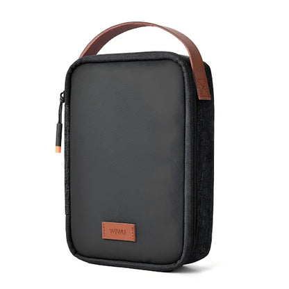 WiWU Minimalis Travel Pouch Black & Grey