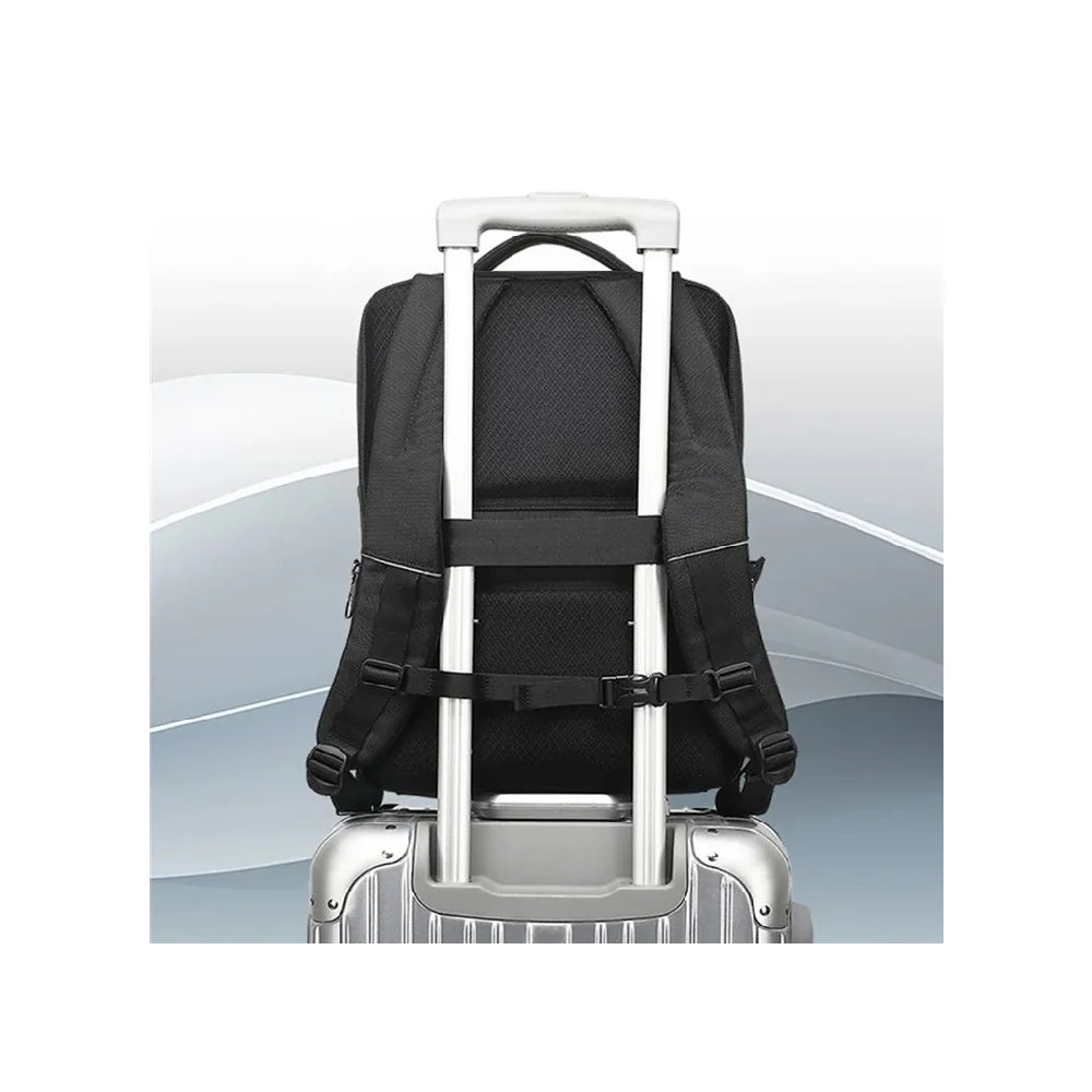 COOLBELL CB-8277 Men Business Backpack for 15.6-inch Laptop with USB Charging Port