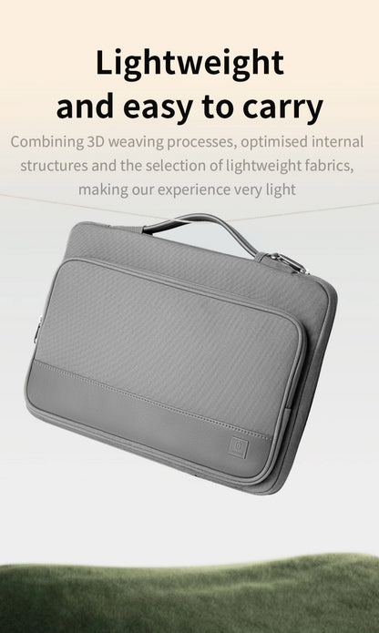 WiWU Cozy Classic Waterproof Polyester Laptop Sleeve Anti-
