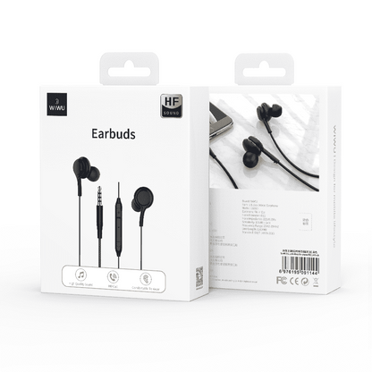 WiWU 3.5mm Audio Jack EB310 Stereo Earbuds