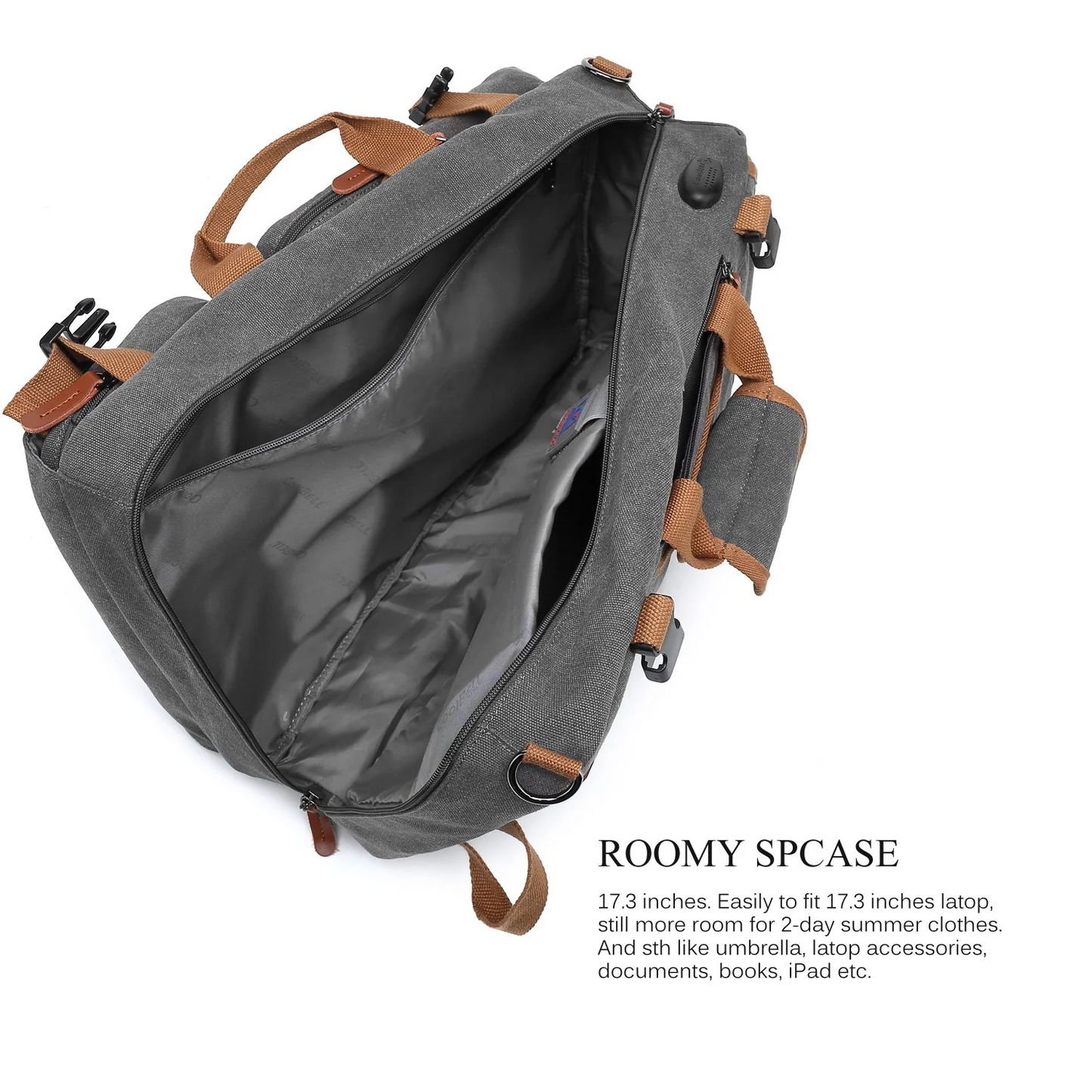 Cool Bell CB-5503 15.6″ Inches Dual Laptop Backpack