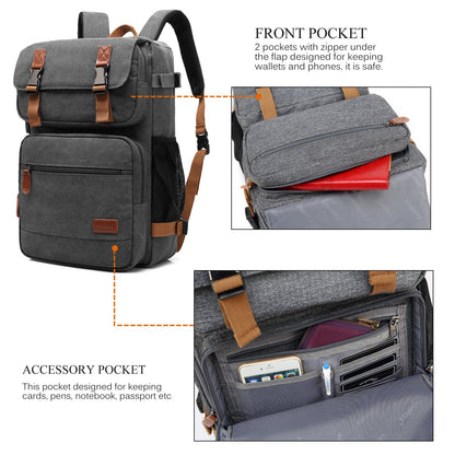 Cool Bell CB-5503 15.6″ Inches Dual Laptop Backpack