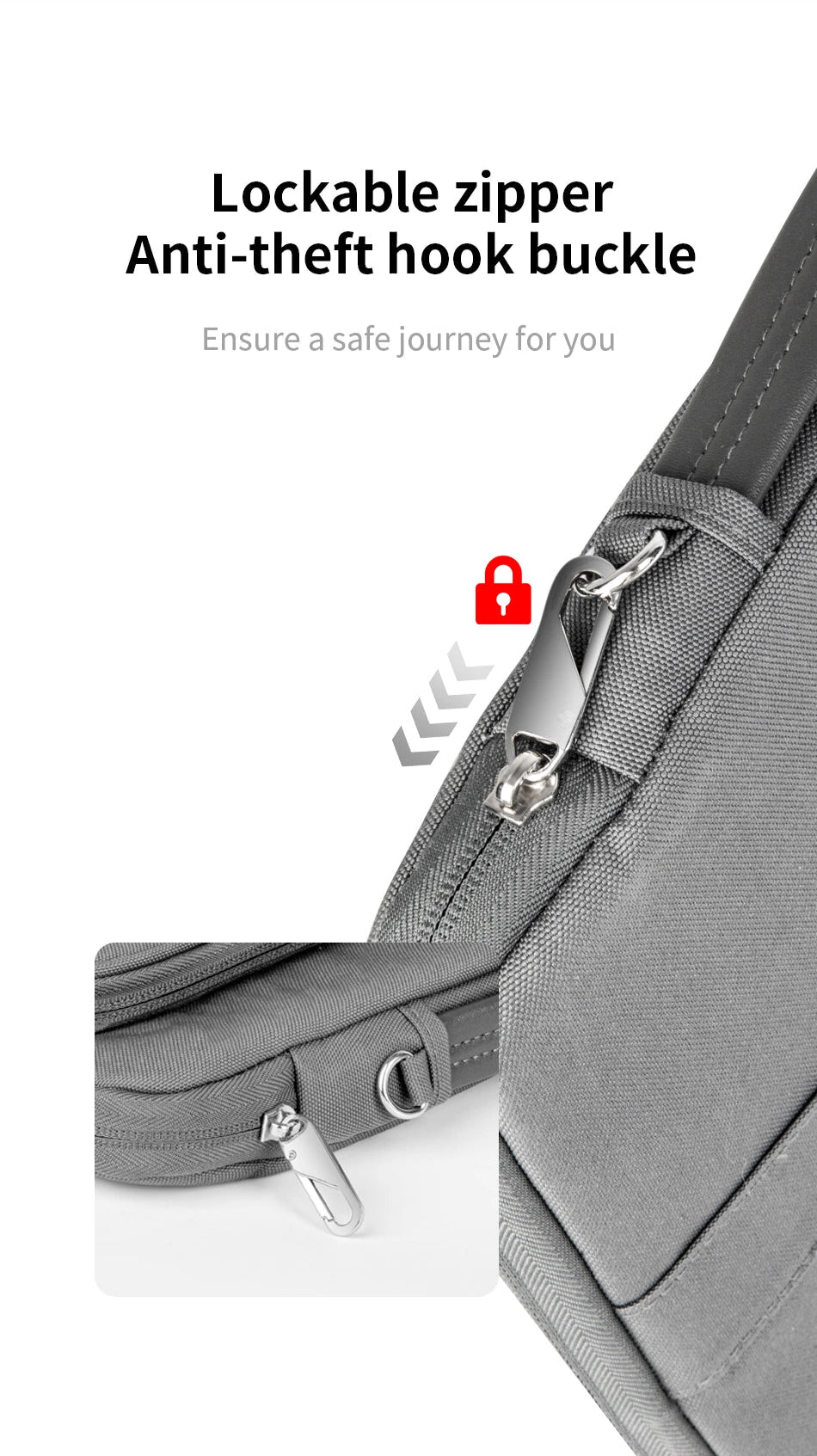 WiWU Cozy Classic Waterproof Polyester Laptop Sleeve Anti-