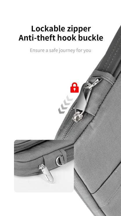 WiWU Cozy Classic Waterproof Polyester Laptop Sleeve Anti-