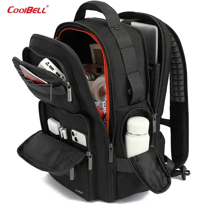 Coolbell Cb-8278 Laptop Backpack For Traveling and Professionals 17.3"