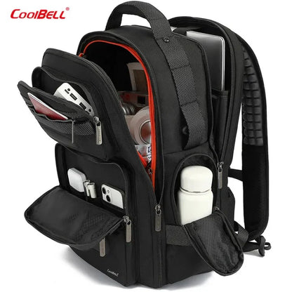 Coolbell Cb-8278 Laptop Backpack For Traveling and Professionals 17.3"