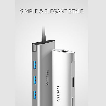 Wiwu 6 in 1 (631STR) Type-C Hub