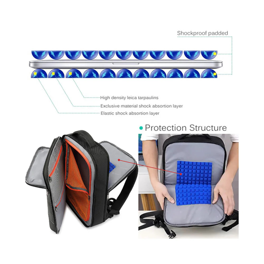 POSO PS-657 Laptop backpack and Travel backpack