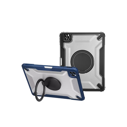 WiWU Mecha Rotative Stand Case For iPad 10.2",10.5",10.9/11", 360 Degree Premium Protection, Anti-shock, Built-in Pencil Slot, Lens Protection, Drop-proof & Anti-fingerprint